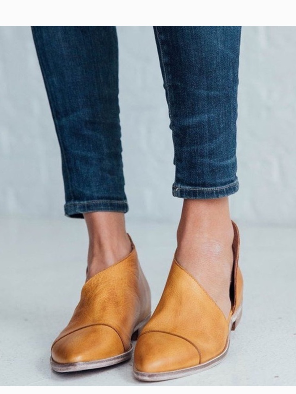 NWOB - Free People - Royale Flat - Size 40/10 | Color: Camel - Picture 3 of 14